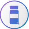 circular pill bottle icon