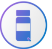 circular pill bottle icon